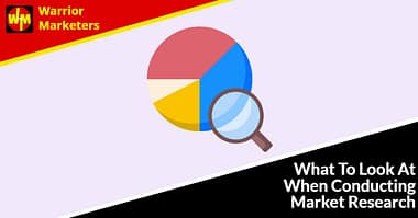 What To Look At When Conducting Market Research