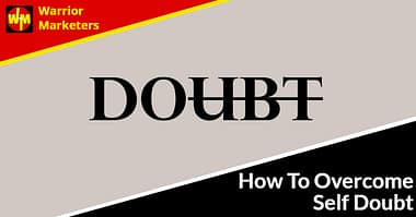 how to overcome self doubt