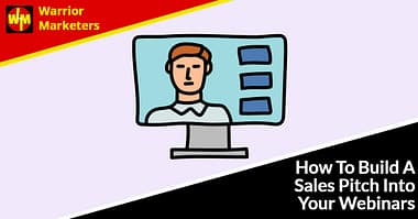 Build Sales Pitch Into Webinars
