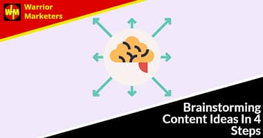 Brainstorming Content Ideas In 4 Steps